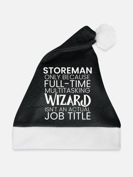 Storeman multitasking Wizard - Weihnachtsmütze - Schwarz/Weiß