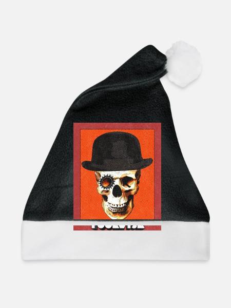 orangeskull - Weihnachtsmütze - Schwarz/Weiß
