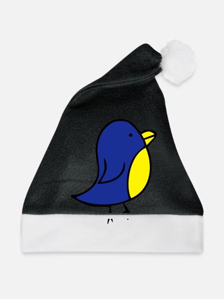 cute-bird - Weihnachtsmütze - Schwarz/Weiß