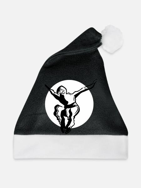 Ninja - whiteblack - Weihnachtsmütze - Schwarz/Weiß