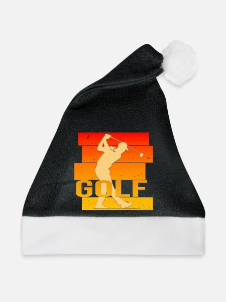 Golfsport - Weihnachtsmütze - Schwarz/Weiß
