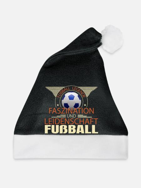 Fußball Legende - Weihnachtsmütze - Schwarz/Weiß