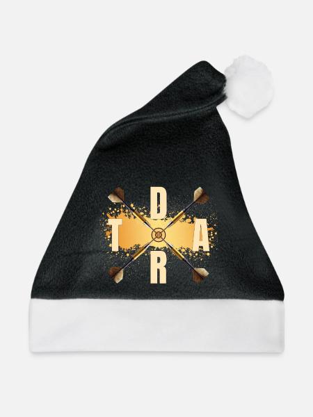 Dart - Weihnachtsmütze - Schwarz/Weiß