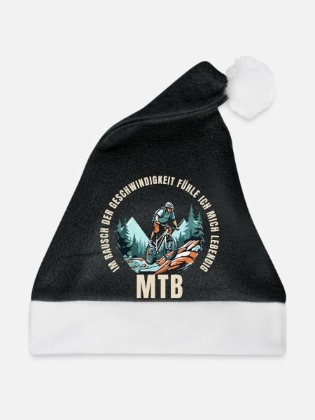 Im Rausch der Geschwindigkeit - Weihnachtsmütze - Schwarz/Weiß