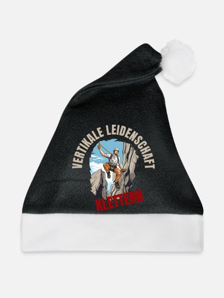 Vertikale Leidenschaft - Weihnachtsmütze - Schwarz/Weiß