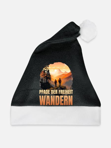 Pfade der Freiheit - Weihnachtsmütze - Schwarz/Weiß