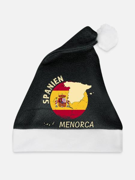 Menorca - Weihnachtsmütze - Schwarz/Weiß