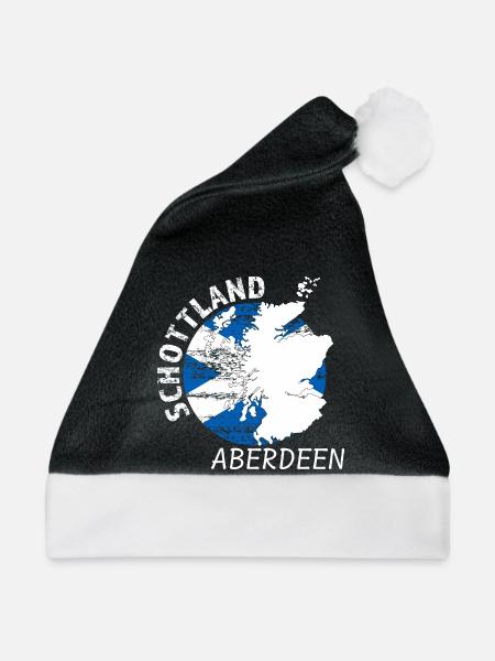 Aberdeen - Weihnachtsmütze - Schwarz/Weiß