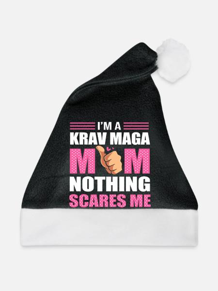Krav Maga - Weihnachtsmütze - Schwarz/Weiß