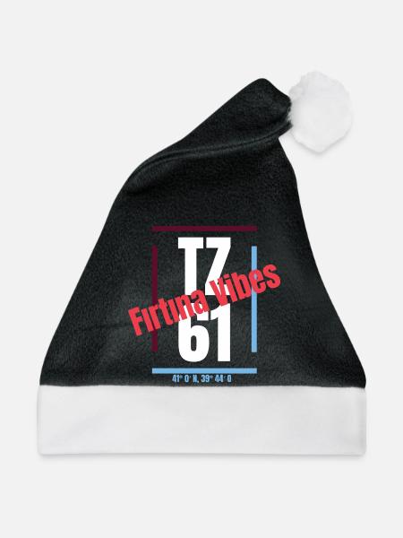 Firtina Vibes Trabzon - Weihnachtsmütze - Schwarz/Weiß