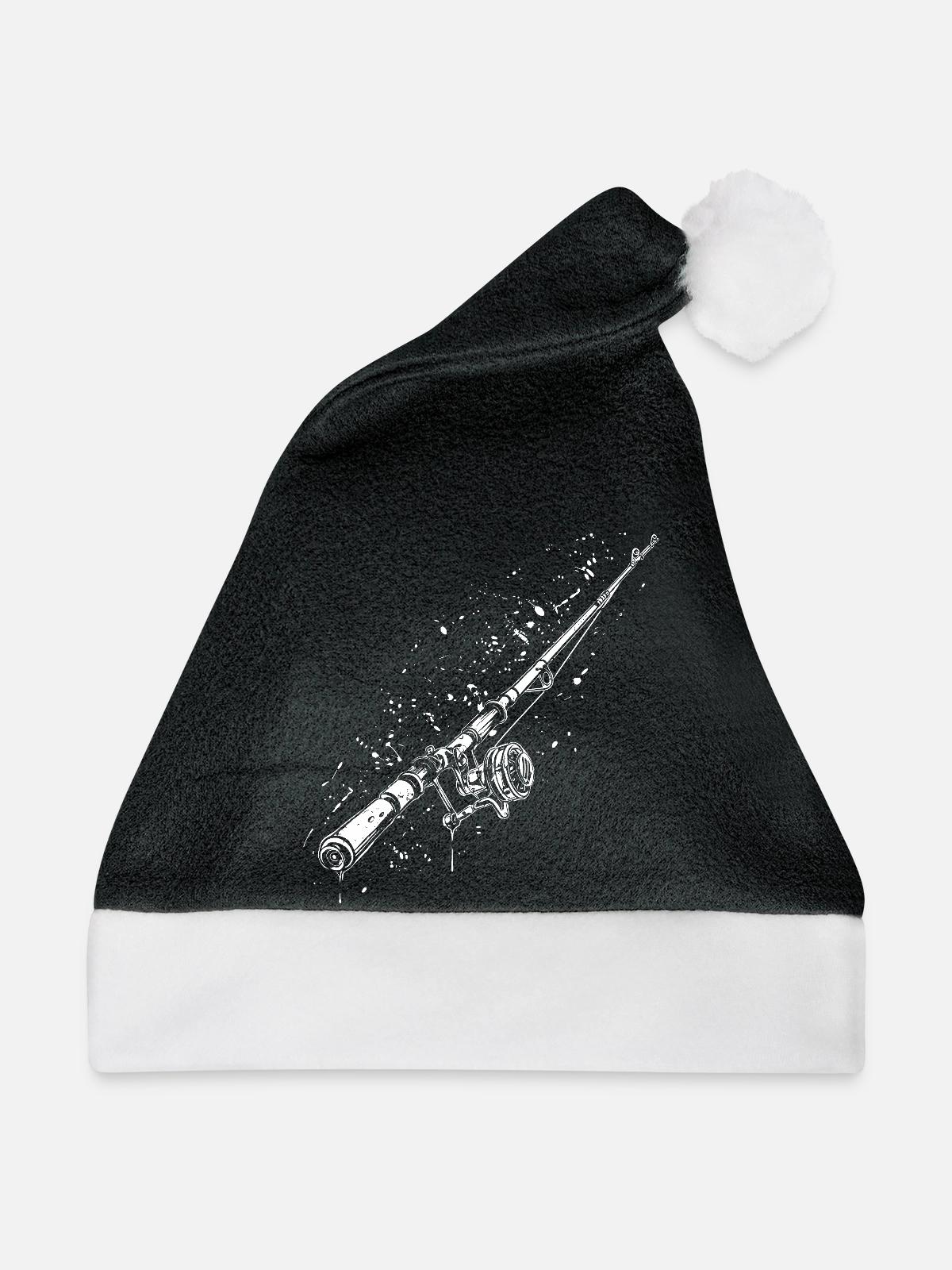 Angel - Weihnachtsmütze - Schwarz/Weiß - Vorne