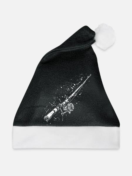 Angel - Weihnachtsmütze - Schwarz/Weiß - Vorne