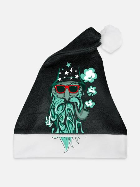 Oh ja! - Weihnachtsmütze - Schwarz/Weiß