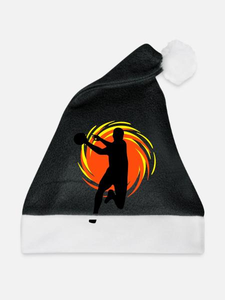 Wirbel Handballer - Weihnachtsmütze - Schwarz/Weiß