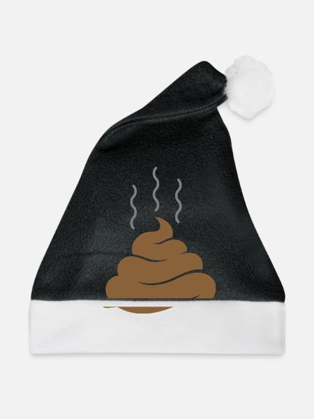Ein Haufen Scheiße - Weihnachtsmütze - Schwarz/Weiß