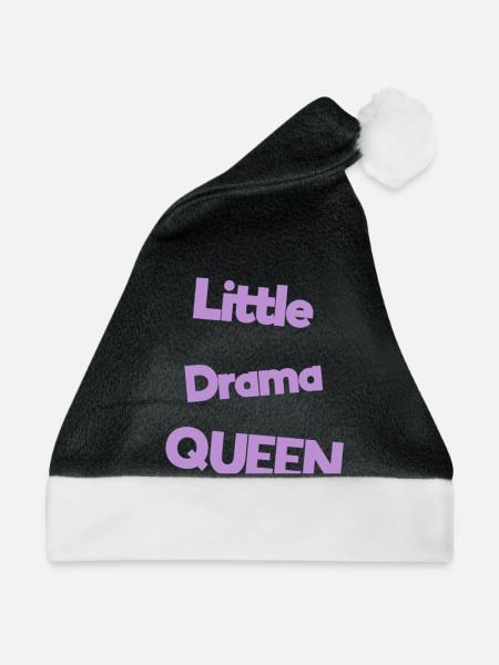 babysprüche - Weihnachtsmütze - Schwarz/Weiß