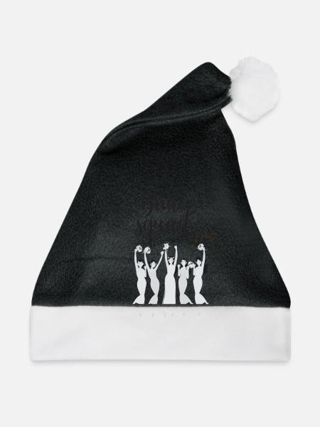 Team Braut - Weihnachtsmütze - Schwarz/Weiß