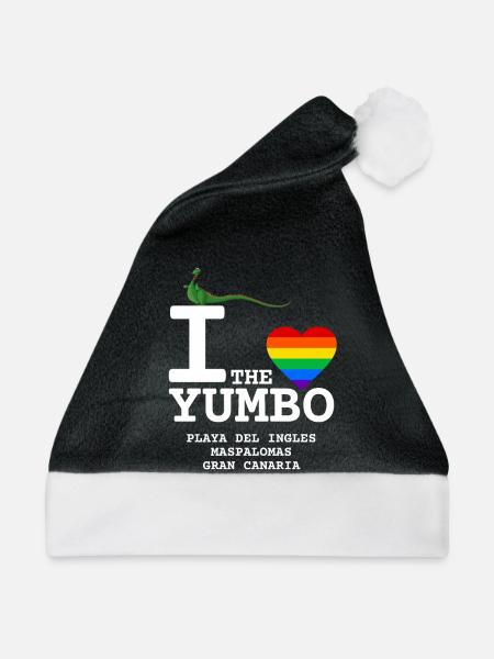 Lecker - Weihnachtsmütze - Schwarz/Weiß - Vorne