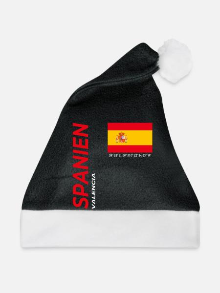 Valencia - Weihnachtsmütze - Schwarz/Weiß