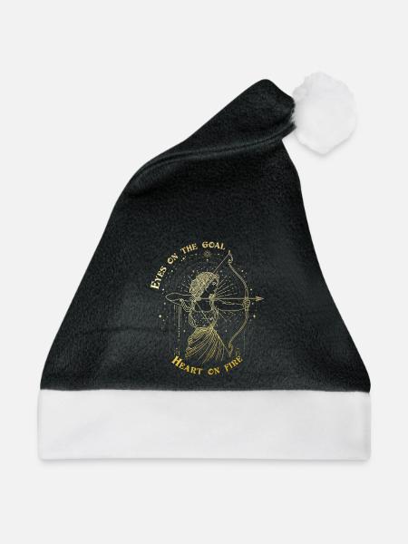 Schütze Sternzeichen Bogenschütze Sternzeichen Geschenk - Weihnachtsmütze - Schwarz/Weiß