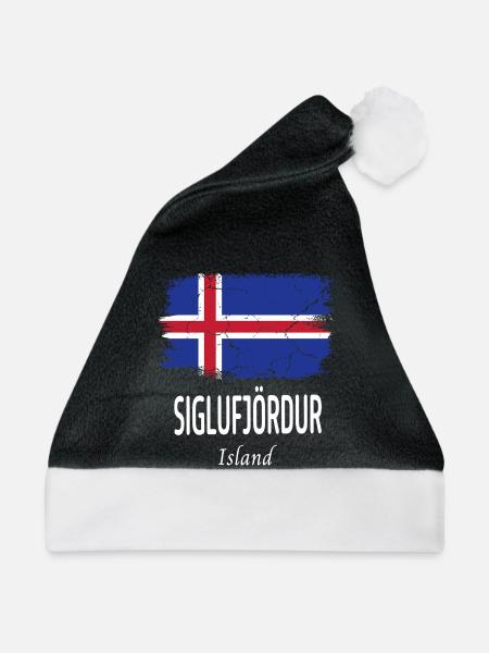 Siglufjördur - Weihnachtsmütze - Schwarz/Weiß