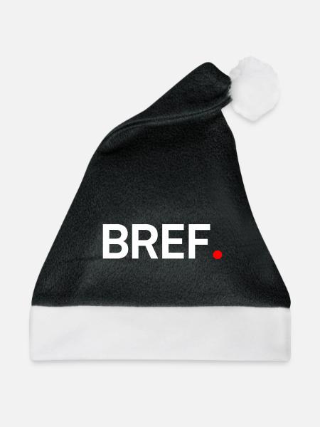 Kurz gesagt, moderner, minimalistischer Humor - Weihnachtsmütze - Schwarz/Weiß