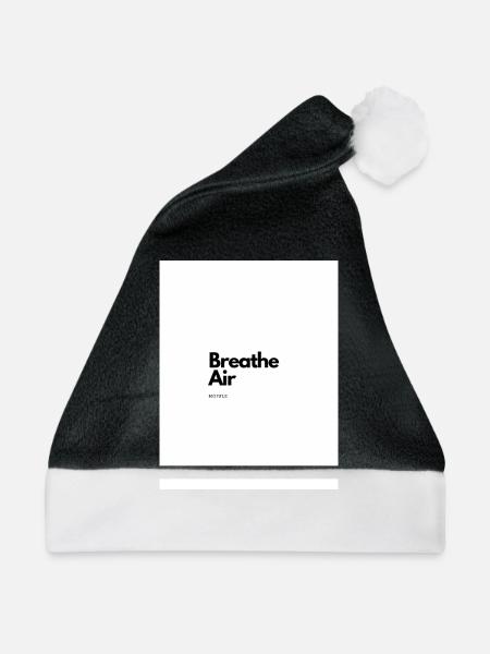Air - Weihnachtsmütze - Schwarz/Weiß - Vorne