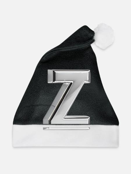 Chrome ,, Z " Metallic - Weihnachtsmütze - Schwarz/Weiß