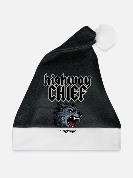 Highway Chief - Weihnachtsmütze - Schwarz/Weiß