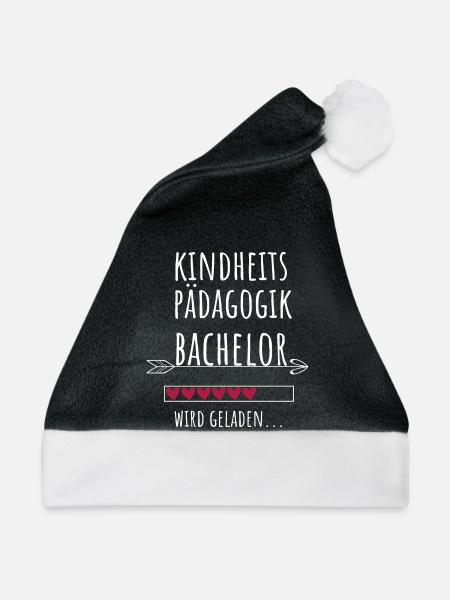 Kindheitspädagogik Bachelor Studium Geschenk - Weihnachtsmütze - Schwarz/Weiß