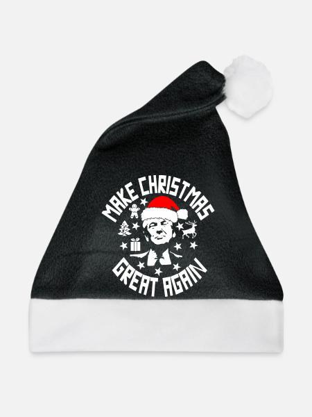 WEIHNACHTEN - Weihnachtsmütze - Schwarz/Weiß