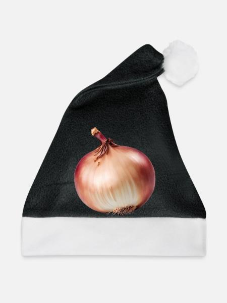 Zwiebel Zauber - Weihnachtsmütze - Schwarz/Weiß