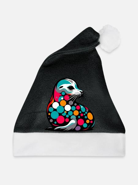 Siegel - Weihnachtsmütze - Schwarz/Weiß