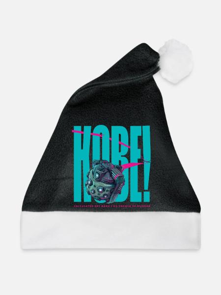 KOBE! Kalkulierte Sky Nade - Weihnachtsmütze - Schwarz/Weiß