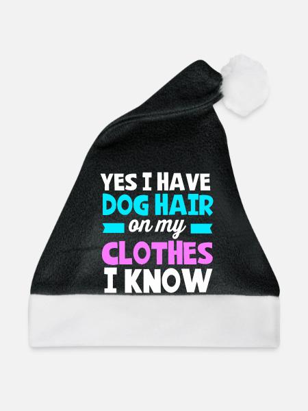 Hundefriseur - Weihnachtsmütze - Schwarz/Weiß