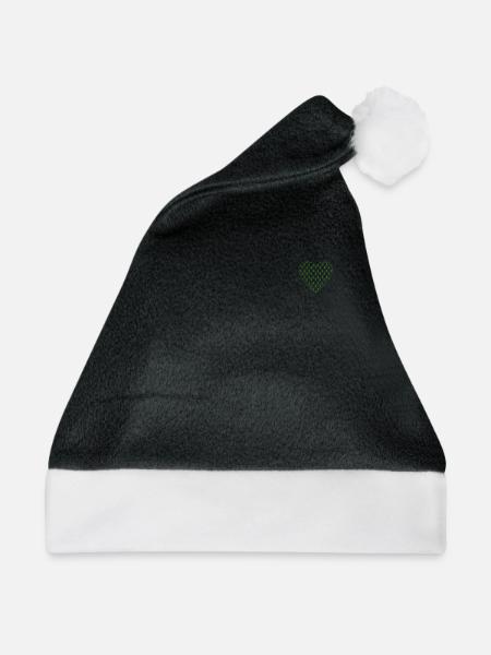 Organspender Organtransplantation Organspende - Weihnachtsmütze - Schwarz/Weiß - Vorne