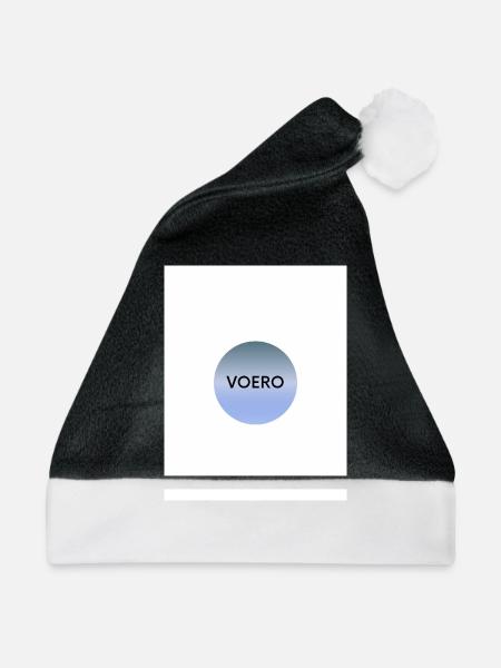 VOERO 2 - Weihnachtsmütze - Schwarz/Weiß