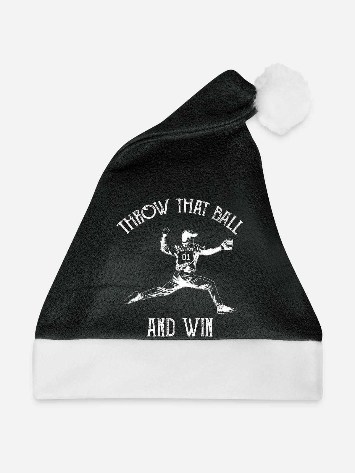 Pitcher - Weihnachtsmütze - Schwarz/Weiß - Vorne