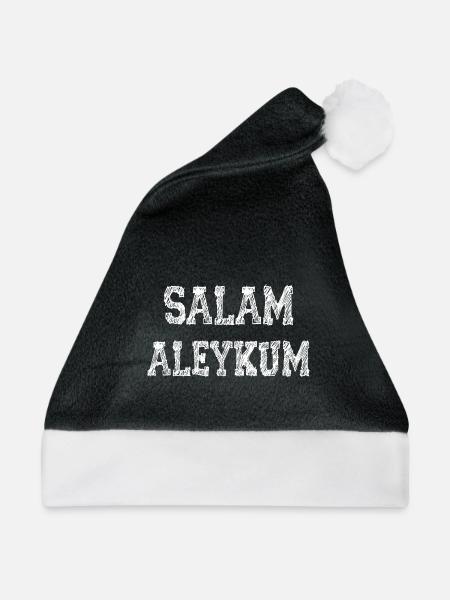 Salam Aleykun - Weihnachtsmütze - Schwarz/Weiß - Vorne