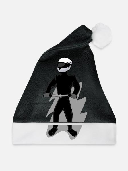 Hobby-Biker - Weihnachtsmütze - Schwarz/Weiß