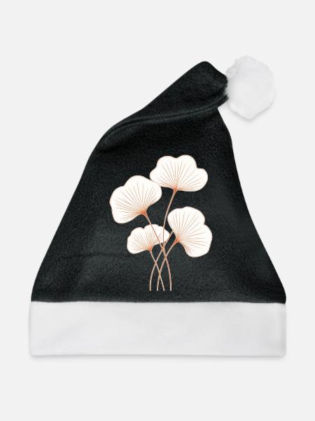 Ginkgo - Weihnachtsmütze - Schwarz/Weiß