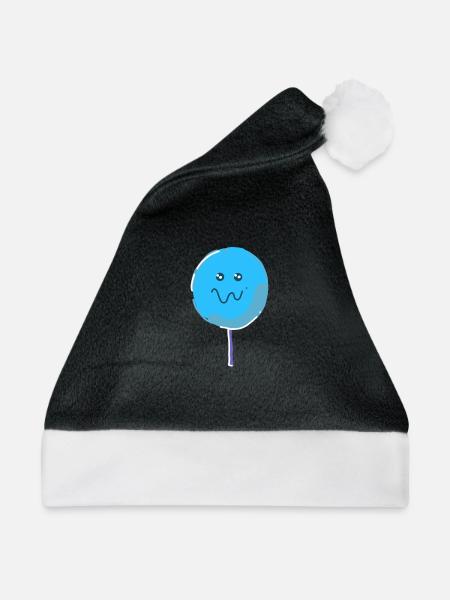 Kawaii Candy - Weihnachtsmütze - Schwarz/Weiß - Vorne