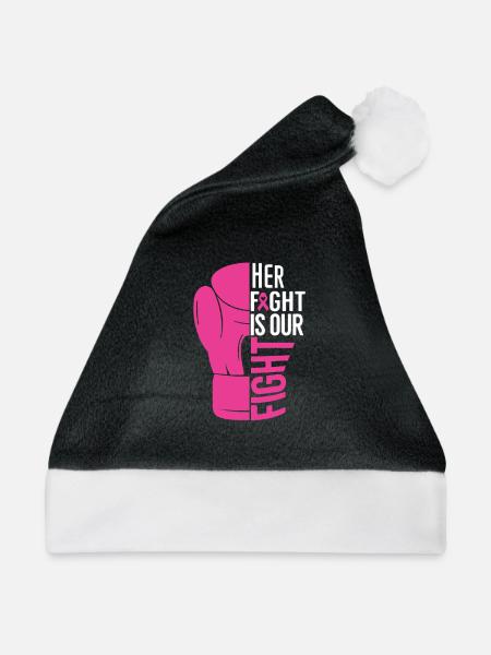 Ihr Kampf ist unser Kampf - Weihnachtsmütze - Schwarz/Weiß - Vorne