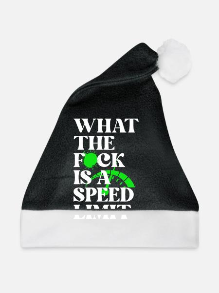 Auto - Weihnachtsmütze - Schwarz/Weiß