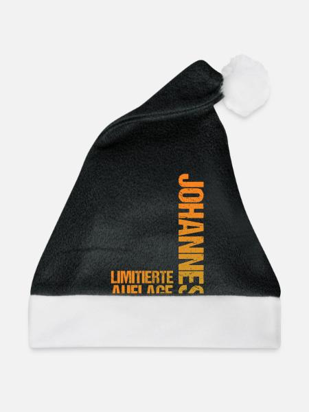 Johannes - Weihnachtsmütze - Schwarz/Weiß