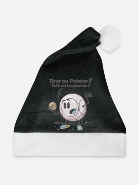 Tirer ou pointer - Weihnachtsmütze - Schwarz/Weiß