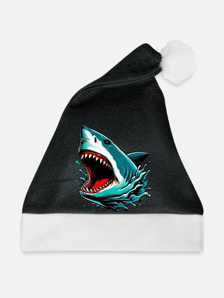 Hai - Weihnachtsmütze - Schwarz/Weiß