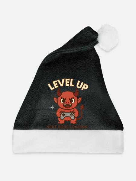 Gaming Demon - Weihnachtsmütze - Schwarz/Weiß