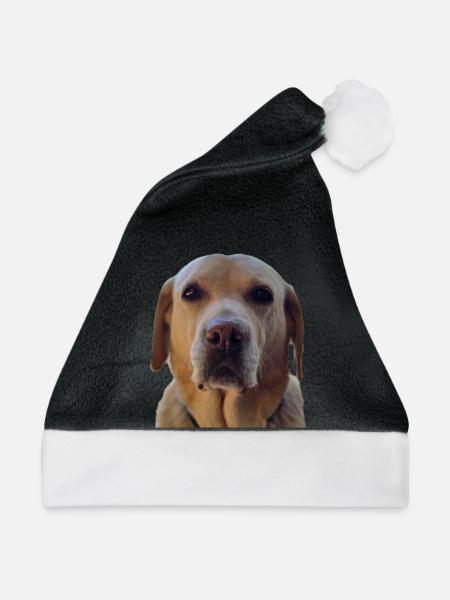 BELLA - Weihnachtsmütze - Schwarz/Weiß