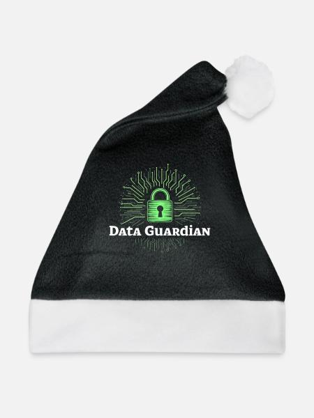 Ethisches Hacking Cybersicherheit Digitale - Weihnachtsmütze - Schwarz/Weiß